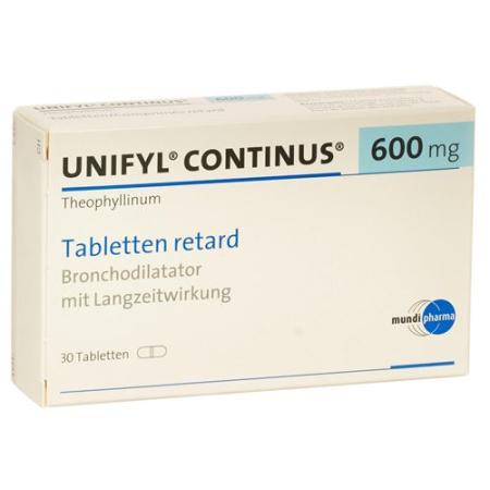 Unifyl Continus Ret Tabl 600 mg 30 pcs - PrimeCare Global