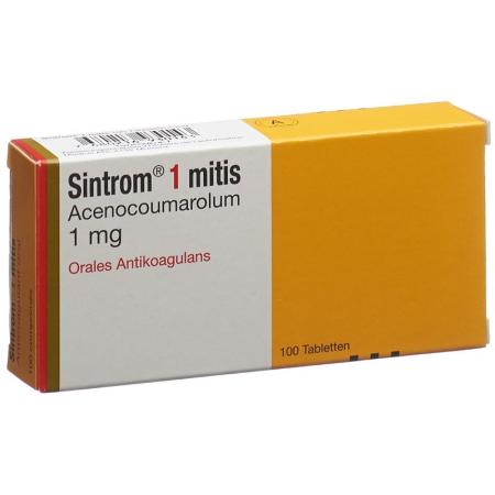 Sintrom 1 mitis tabl 1 mg 1000 pcs - PrimeCare Global