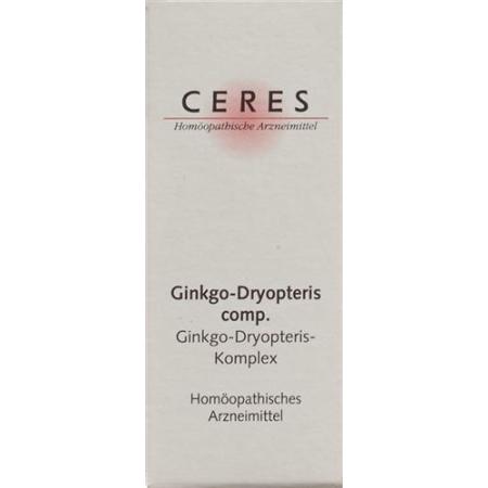 Ceres Ginkgo dryopteris comp. drops 20 ml - PrimeCare Global
