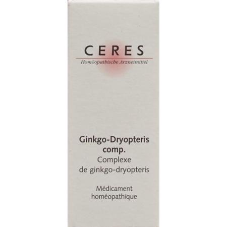 Ceres Ginkgo dryopteris comp. drops 20 ml - PrimeCare Global