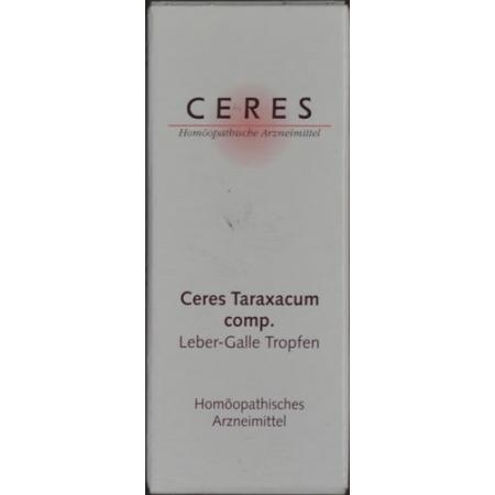 Ceres Taraxacum comp. Liver bile drops Fl 20 ml - PrimeCare Global