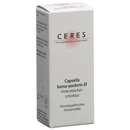 Ceres Capsella bursa pastoris mother tint bottle 20 ml - PrimeCare Global