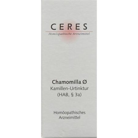 Ceres Chamomilla mother tint bottle 20 ml - PrimeCare Global