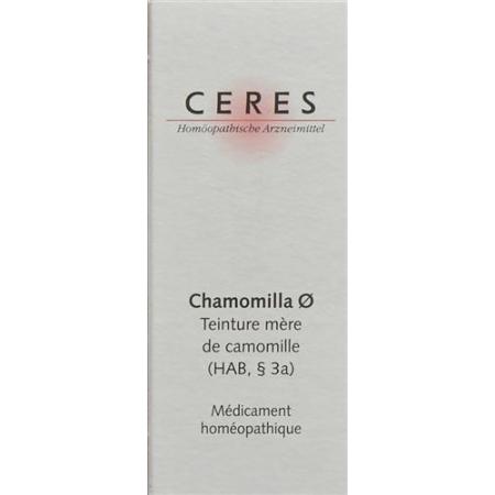 Ceres Chamomilla mother tint bottle 20 ml - PrimeCare Global