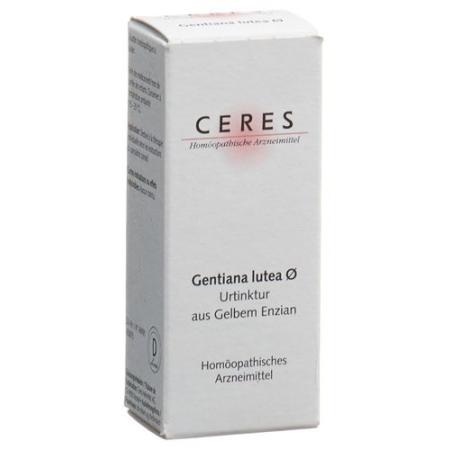 Ceres Gentiana lutea mother tint bottle 20 ml - PrimeCare Global