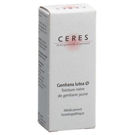 Ceres Gentiana lutea mother tint bottle 20 ml - PrimeCare Global