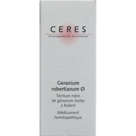 Ceres Geranium robertianum mother tint bottle 20 ml - PrimeCare Global