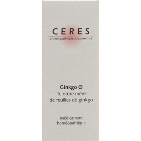 Ceres Ginkgo Mother Tint Bottle 20 ml - PrimeCare Global
