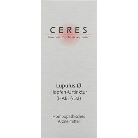 Ceres Lupulus mother tint bottle 20 ml - PrimeCare Global