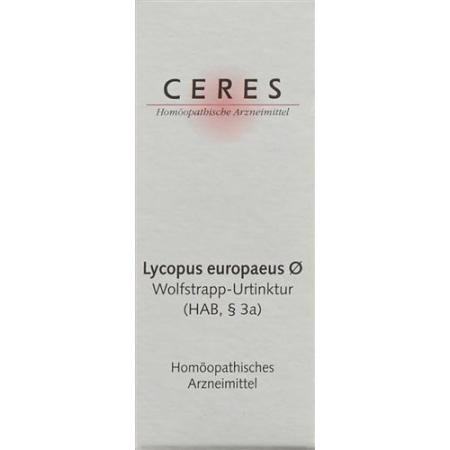 Ceres Lycopus europaeus mother tint bottle 20 ml - PrimeCare Global
