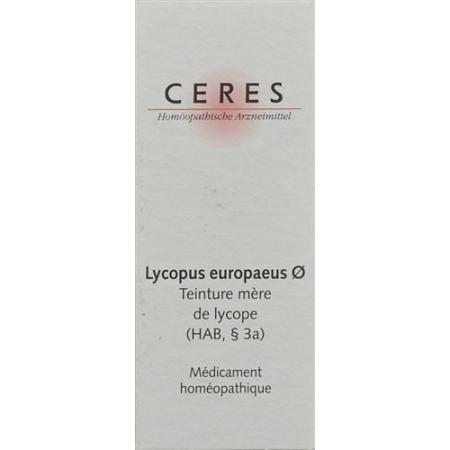 Ceres Lycopus europaeus mother tint bottle 20 ml - PrimeCare Global