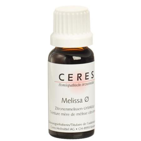 Ceres Melissa officinalis mother tint bottle 20 ml - PrimeCare Global