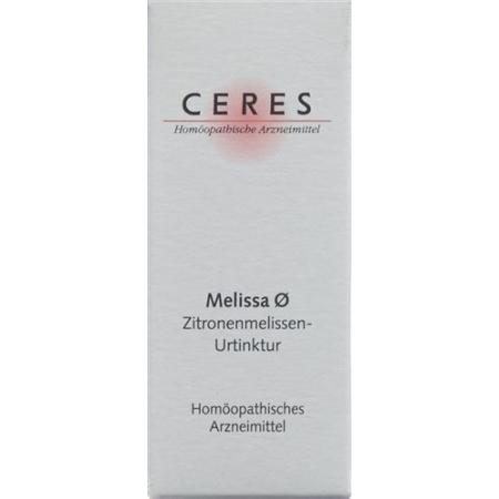 Ceres Melissa officinalis mother tint bottle 20 ml - PrimeCare Global