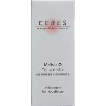Ceres Melissa officinalis mother tint bottle 20 ml - PrimeCare Global
