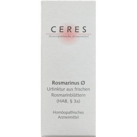 Ceres Rosmarinus recens mother tint bottle 20 ml - PrimeCare Global
