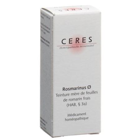Ceres Rosmarinus recens mother tint bottle 20 ml - PrimeCare Global