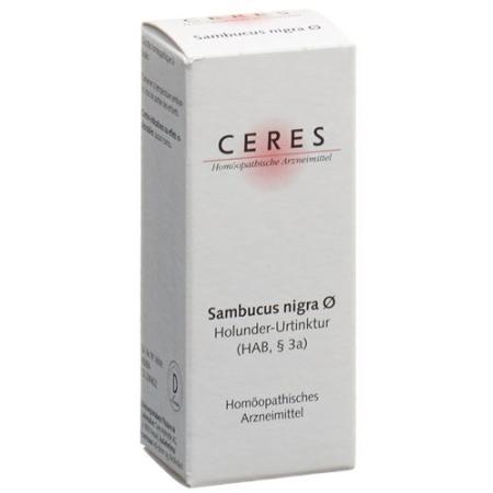 Ceres Sambucus nigra mother tint bottle 20 ml - PrimeCare Global