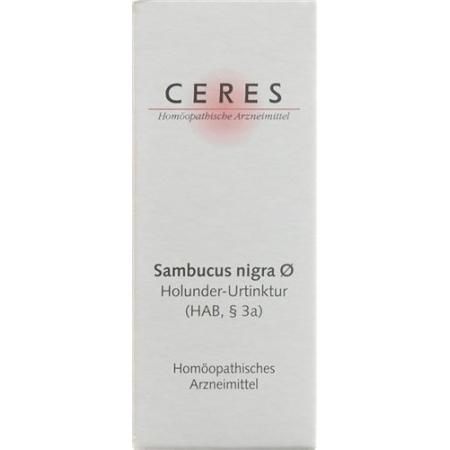 Ceres Sambucus nigra mother tint bottle 20 ml - PrimeCare Global
