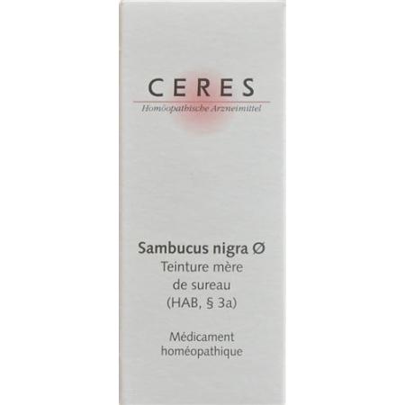Ceres Sambucus nigra mother tint bottle 20 ml - PrimeCare Global