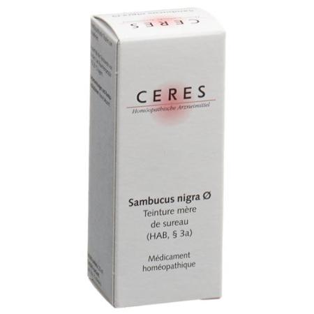 Ceres Sambucus nigra mother tint bottle 20 ml - PrimeCare Global