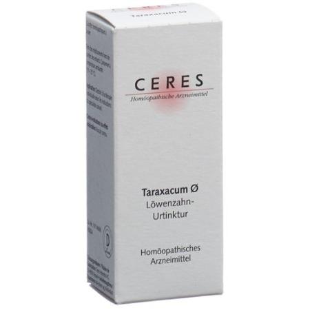 Ceres Taraxacum Mother Tint Bottle 20 ml - PrimeCare Global