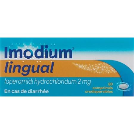 Imodium lingual melting tablet 2 mg 20 pcs - PrimeCare Global