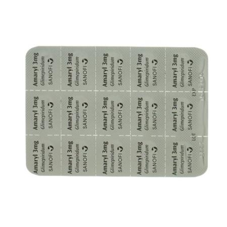 Amaryl Tabl 3 mg 120 pcs - PrimeCare Global