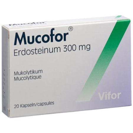 Mucofor Kaps 300 mg 20 pcs - PrimeCare Global
