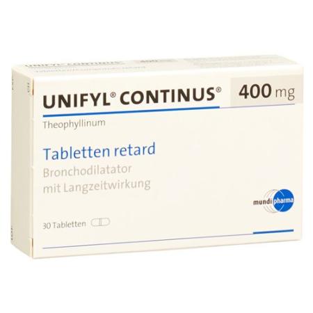 Unifyl Continus Ret Tabl 400 mg 30 pcs - PrimeCare Global