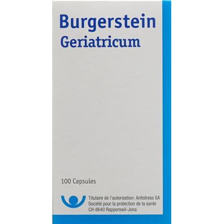 Burgerstein geriatric capsules 100 pcs - PrimeCare Global