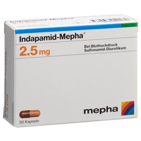 Indapamide-Mepha Kaps 90 pcs - PrimeCare Global