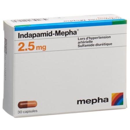Indapamide-Mepha Kaps 90 pcs - PrimeCare Global