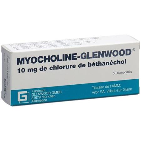 Myocholine-Glenwood Tabl 10 mg 50 pcs - PrimeCare Global