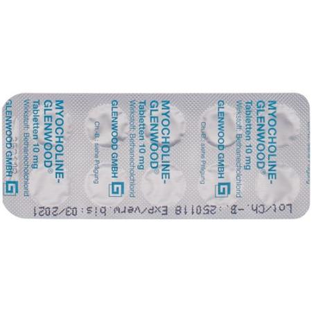 Myocholine-Glenwood Tabl 10 mg 50 pcs - PrimeCare Global