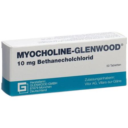 Myocholine-Glenwood Tabl 10 mg 50 pcs - PrimeCare Global