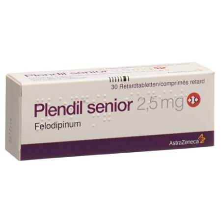 Plendil senior Ret Tabl 2.5 mg 30 pcs - PrimeCare Global