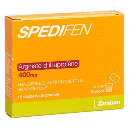 Spedifen Gran 400 mg bag 12 pcs - PrimeCare Global