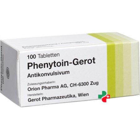 Phenytoin Gerot Tabl 100 mg 100 pcs - PrimeCare Global