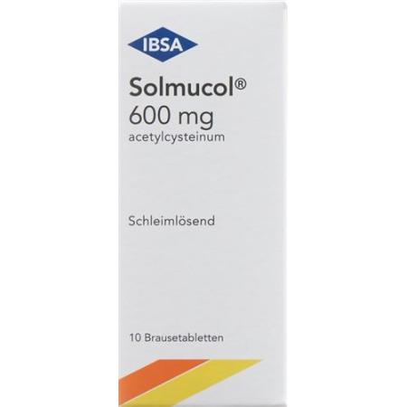 Solmucol Brausetable 600 mg 10 pcs - PrimeCare Global