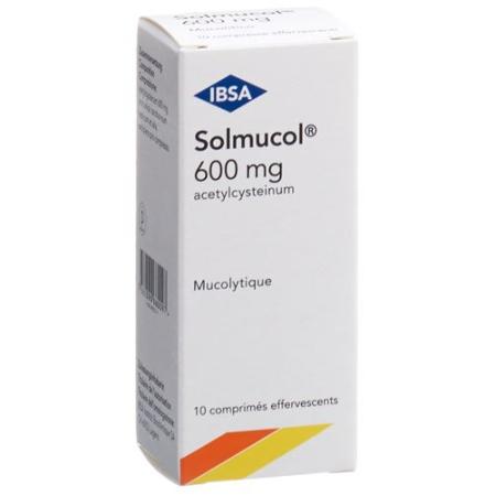 Solmucol Brausetable 600 mg 10 pcs - PrimeCare Global