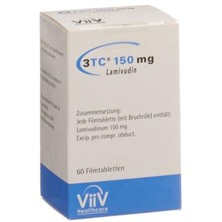 3TC Filmtablet 150 mg 60 pcs - PrimeCare Global