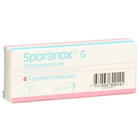 Sporanox G caps 4 pcs - PrimeCare Global
