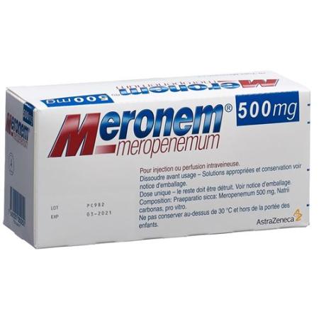 Meronema IV Dry sub 500 mg for the preparation of an injection - PrimeCare Global