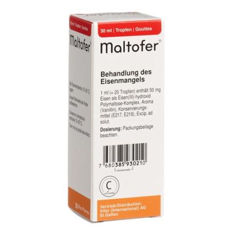 Maltofer drops bottle 30 ml - PrimeCare Global