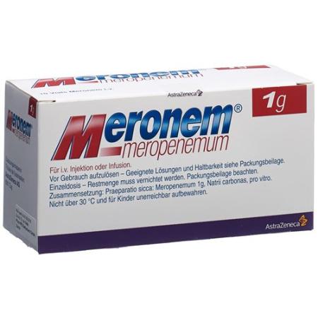 Meronema IV Dry sub 1 g for the preparation of an injection or - PrimeCare Global