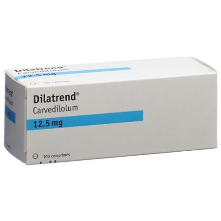Dilatrend Tabl 12.5 mg 100 pcs - PrimeCare Global