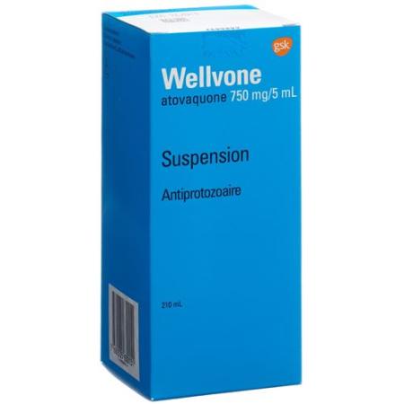 Wellvone Susp 750mg/5ml 210ml - PrimeCare Global