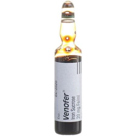 Venofer Inj L&ouml;s 100mg/5ml 5amp 5ml - PrimeCare Global