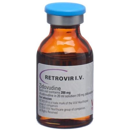 Retrovir AZT IV Inf sol 200mg/20ml 5 amp 20ml - PrimeCare Global