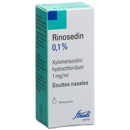 Rinosedin Gtt Nas 0.1% 10ml - PrimeCare Global